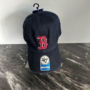 47 Brand Kids Navy Cap with Red B Logo